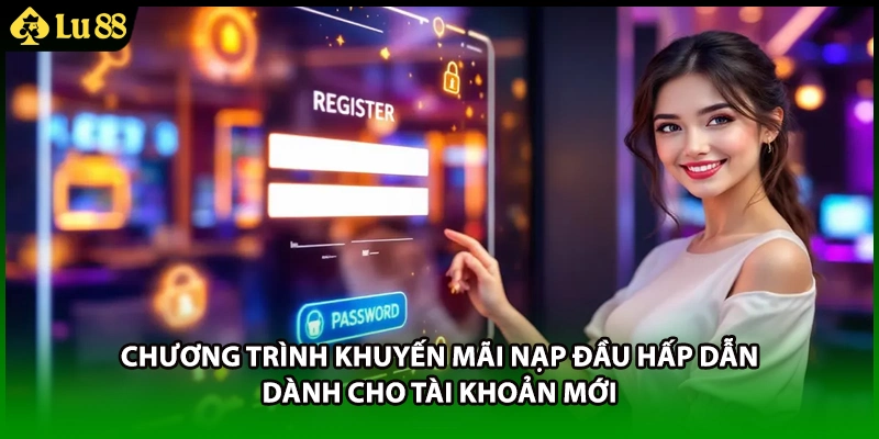 Chương trình khuyến mãi nạp đầu hấp dẫn dành cho tài khoản mới