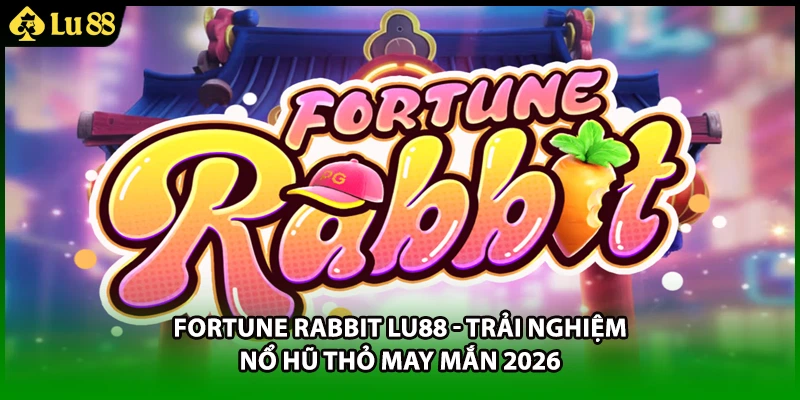 Fortune Rabbit LU88 - Trải Nghiệm Nổ Hũ Thỏ May Mắn 2026