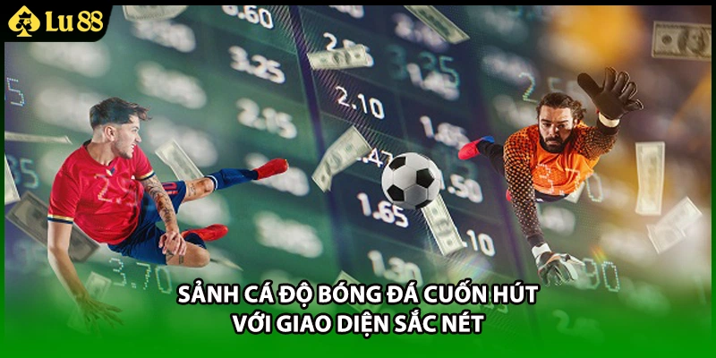Sảnh cá độ bóng đá cuốn hút với giao diện sắc nét
